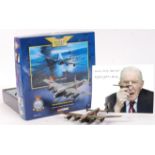 CORGI ' OPERATION CHASTISE ' EXCLUSIVE AUTOGRAPHED DAMBUSTER MODEL