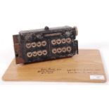 INCREDIBLY RARE LANCASTER BOMBER BOMB-AIMER COMPARTMENT SWITCH PANEL