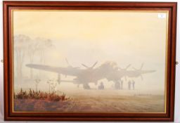 RARE SINKING OF THE TIRPITZ INTEREST AUTOGRAPHED PRINT