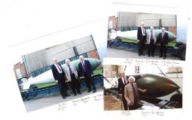' TALLBOY ' WWII BOMB AUTOGRAPHED EXCLUSIVE PHOTO COLLECTION