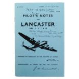 PILOT'S NOTES FOR LANCASTER - AUTOGRAPHED NOTEBOOK