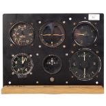 INCREDIBLY RARE WWII LANCASTER BOMBER COCKPIT DIALS SECTION