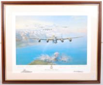 ' SINKING OF THE TIRPITZ ' FRANK WOOTTON AUTOGRAPHED PRINT