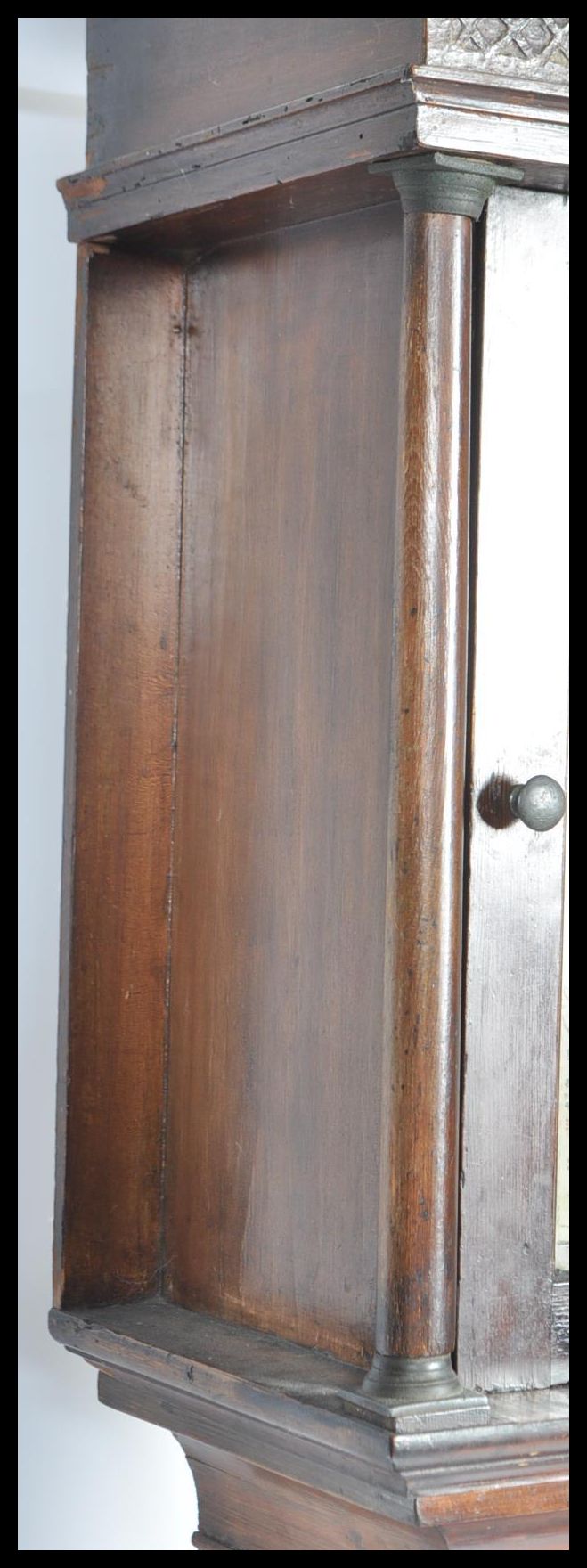 19TH CENTURY MAHOGANY LONG CASE CLOCK BY GEORGE LEWTON KINGSWOOD BRISTOL - Image 12 of 18