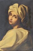 SCHOOL OF GUIDO RENI - PORTRAIT PAINTING OF BEATRICE CENCI (1575-1642)