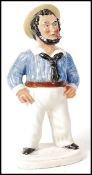 19TH CENTURY STAFFORDSHIRE FAT BELLY CRIMEAN SAILOR FIGURE