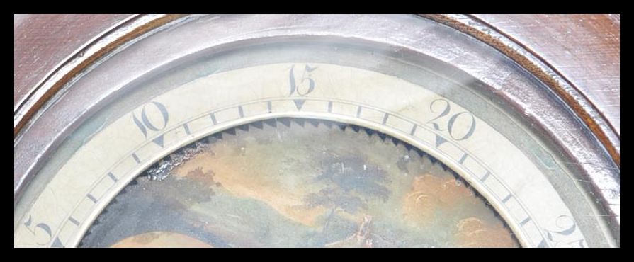 19TH CENTURY MAHOGANY LONG CASE CLOCK BY GEORGE LEWTON KINGSWOOD BRISTOL - Image 11 of 18