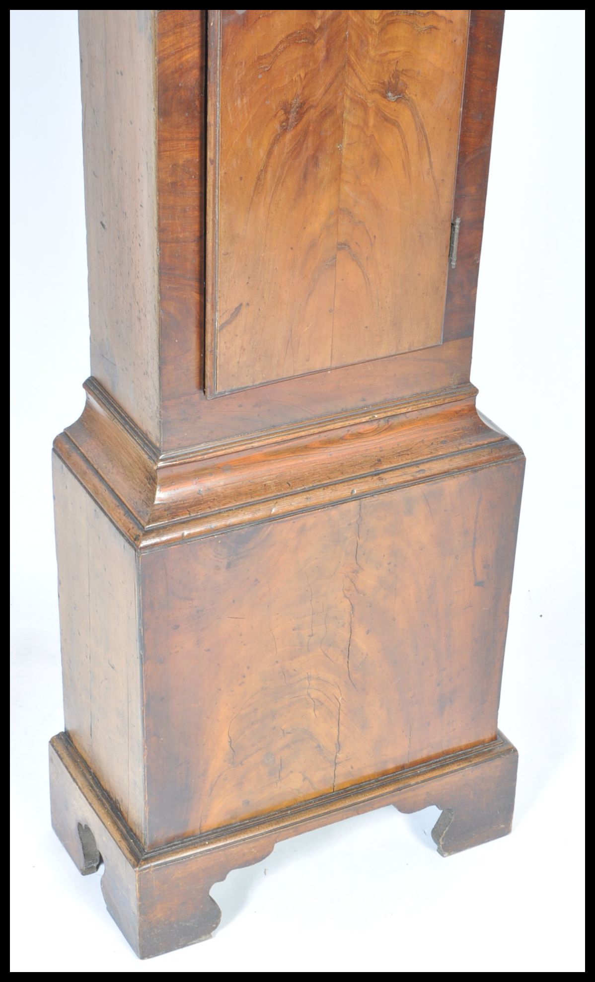 19TH CENTURY MAHOGANY LONG CASE CLOCK BY GEORGE LEWTON KINGSWOOD BRISTOL - Image 10 of 18