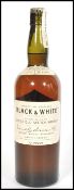 JAMES BUCHANAN & CO BLACK AND WHITE OLD SCOTCH SPECIAL CHOICE WHISKY