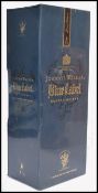 BOTTLE OF JOHNNIE WALKER BLUE LABEL BLENDED SCOTCH WHISKY 1LTR