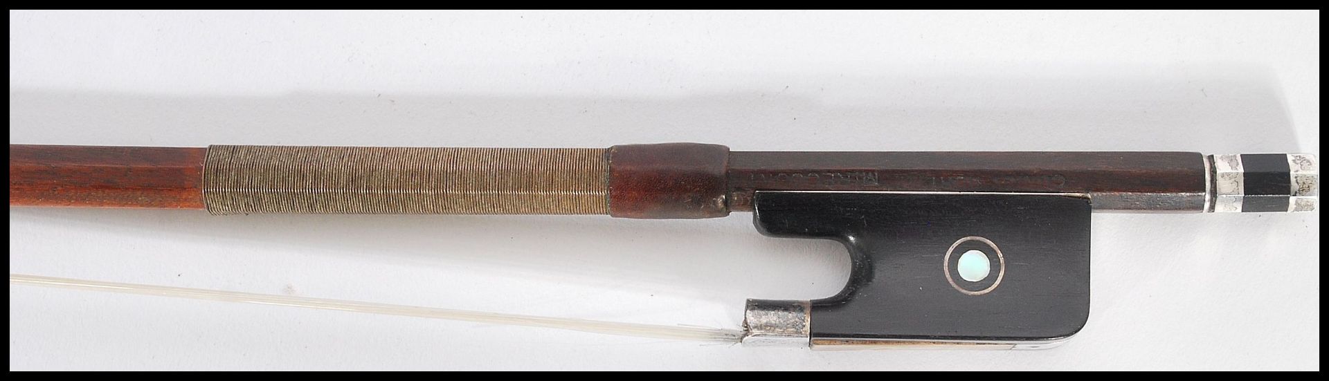 EUGENE CUNIOT " CUNIOT-HURY " (1861 - 1920) FRENCH VIOLIN BOW