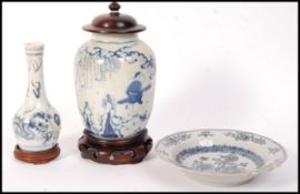 17TH CENTURY MING DYNASTY SWATOW WARE COLLECTION OF CERAMICS