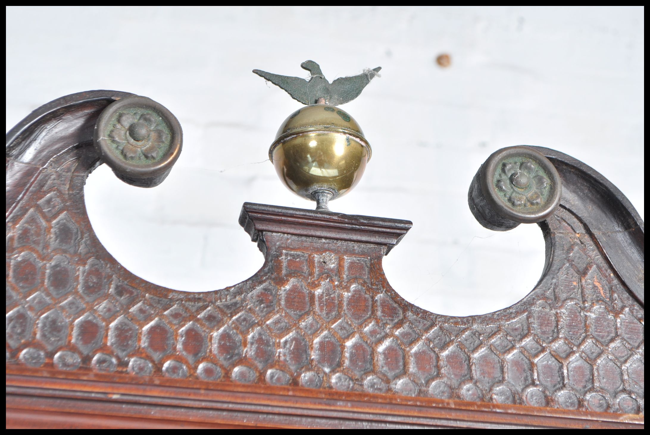 19TH CENTURY MAHOGANY LONG CASE CLOCK BY GEORGE LEWTON KINGSWOOD BRISTOL - Image 7 of 18