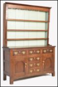 18TH / 19TH CENTURY ANGLESEY OAK AND MAHOGANY WELSH DRESSER