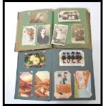 Fabulous family postcard collection; a fabulous original single-family postcard album. Spanning