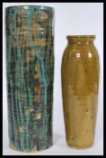 John Jenvey - Two 20th Century studio pottery vase