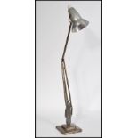 A vintage 20th century industrial pre-war 1930's Herbert Terry 2 step square base anglepoise lamp