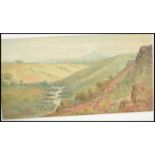 Eustace A Tozer (1869-1931), An English school watercolour painting believed to be Dartmoor being