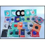 Vinyl Records - A collection of 45rpm vinyl singles to include Demonstration records by Cilla Black,