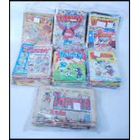A good collection of vintage Dandy and Beano comics and annuals to include various Dandy annuals,