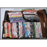 DVD's; a collection of 50x assorted DVD's, largely Hollywood films but some TV, to include; Shaun Of