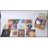 Vinyl Singles; a collection of 100x assorted vinyl record singles. To include; Kim Appleby, Barry