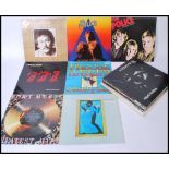 VINYL RECORDS - A collection of vinyl long play / LP records featuring various artists to include