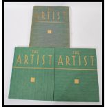 A collection of 1930's art related periodicals to include three volumes of 'The Artist' (vol. XII,