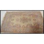 A 20th century Chinese Oriental floor carpet rug h