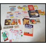 A selection of vintage 20th century food / grocery