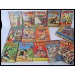 ASSORTED 1950'S and 1960'S HARDBACK COMIC BOOK ANNUALS