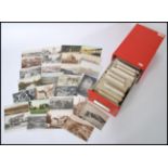 A collection of approx 500 early to mid 20th century postcards of the West Country - sub divided