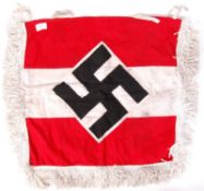 WWII SECOND WORLD WAR STYLE THIRD REICH NAZI FLAG PENNANT