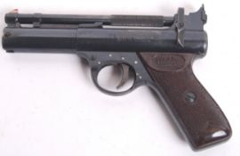 RARE VINTAGE WEBLEY PREMIER .177 CALIBRE AIR PISTO