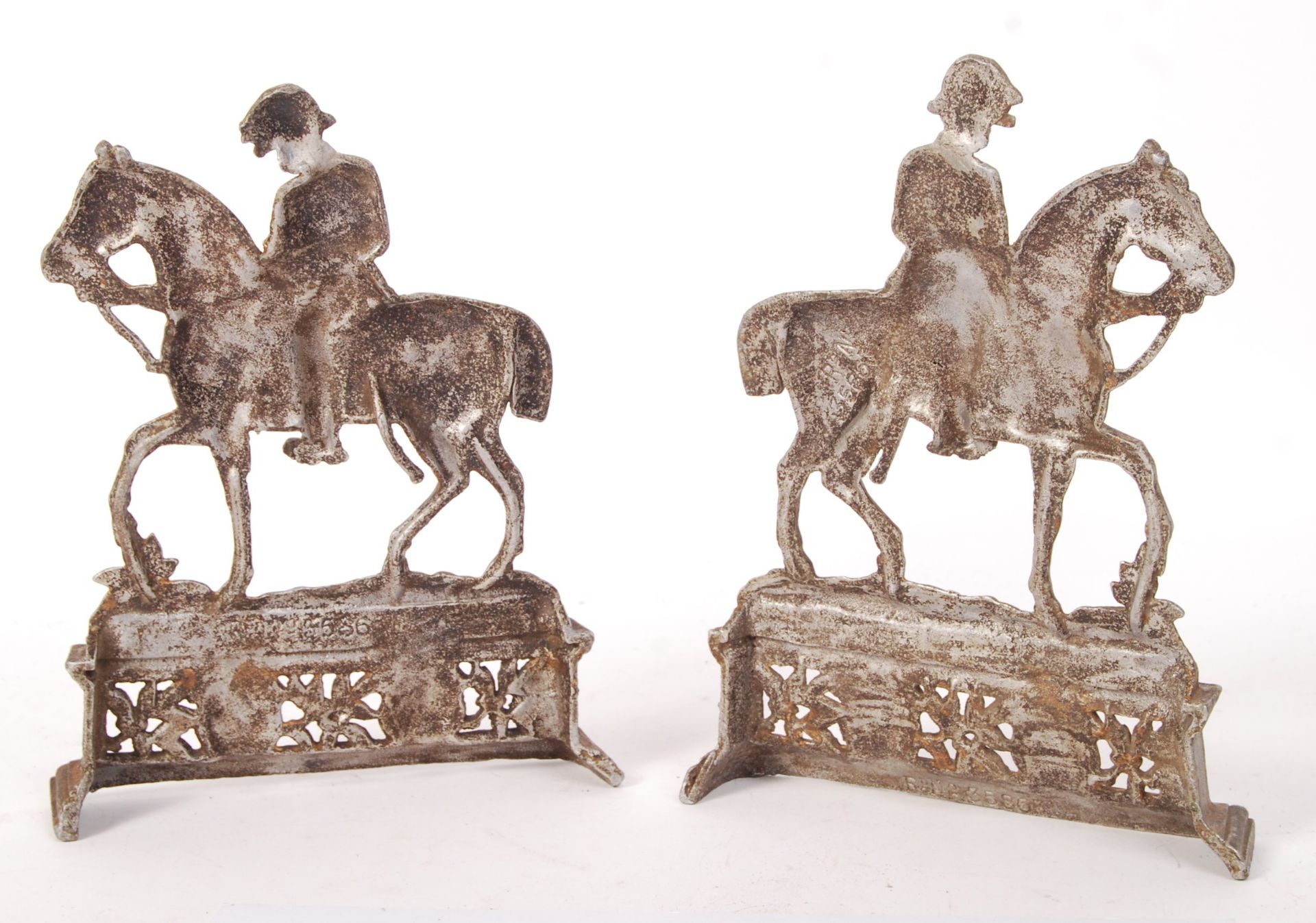 ANTIQUE VICTORIAN BOER WAR INTEREST LORD ROBERTS BOOKENDS - Bild 4 aus 4