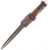 WWI FIRST WORLD WAR GERMAN MAUSER RIFLE BAYONET