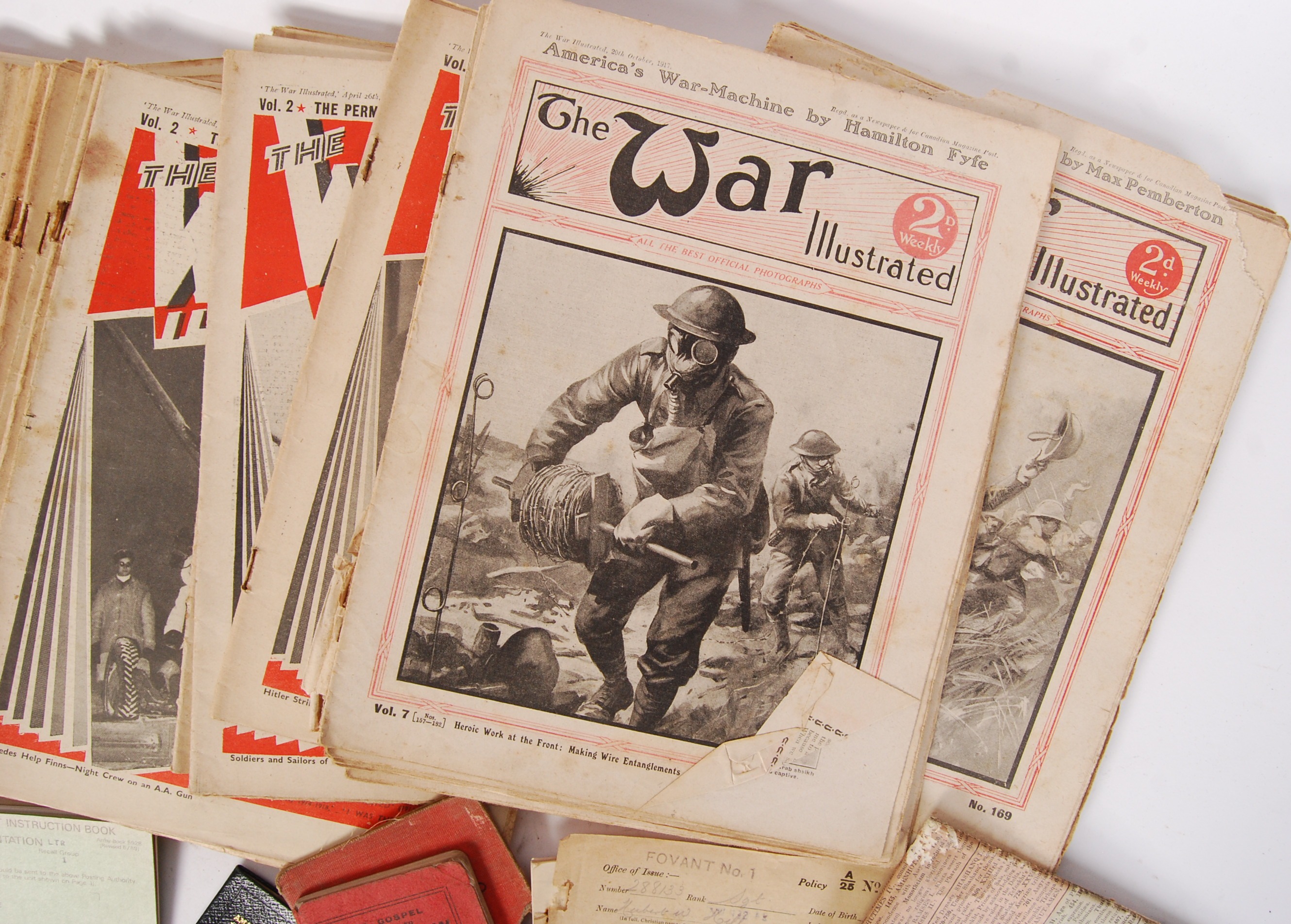 COLLECTION OF ASSORTED MILITARY RELATED EPHEMERA - Image 3 of 6