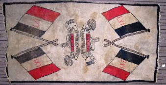 WWII SECOND WORLD WAR GLOUCESTERSHIRE REGIMENT TAPESTRY