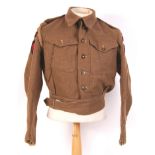 WWII SECOND WORLD WAR RARE POLISH COMMANDO BATTLEDRESS TUNIC