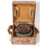 RARE WWII SECOND WORLD WAR AIRCRAFT SPITFIRE PILOT'S BOXED COMPASS