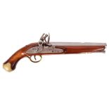 ANTIQUE 19TH CENTURY FLINTLOCK PISTOL BY ' WARR '