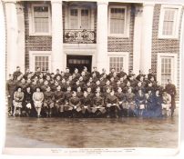 WWII SECOND WORLD WAR HOME GUARD ' STAND DOWN ' PHOTOGRAPH