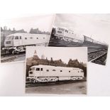 RARE PROTOTYPE BRITISH RAIL DIESEL TRAIN PHOTOGRAPHS