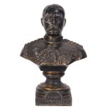 RARE ANTIQUE WWI FIRST WORLD WAR BRONZE BUST OF EARL KITCHENER