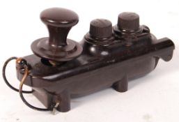 RARE WWII SECOND WORLD WAR ' BATHTUB ' MORSE CODE KEY