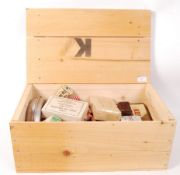 WWII SECOND WORLD WAR ' RATION CRATE ' DISPLAY BOX