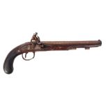 ANTIQUE 18TH CENTURY JOHN RICHARDS FLINTLOCK PISTOL