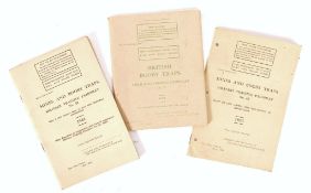 WWII SECOND WORLD WAR ' BOOBY TRAP ' PAMPHLETS / BOOKS