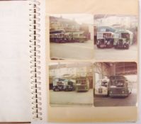 COLLECTION OF RARE VINTAGE CANDID PHOTOGRAPHS OF BRISTOL BUSES