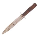 WWII SECOND WORLD WAR NAZI THIRD REICH BOOT KNIFE AND SCABBARD